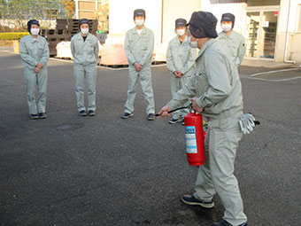 消防避難訓練